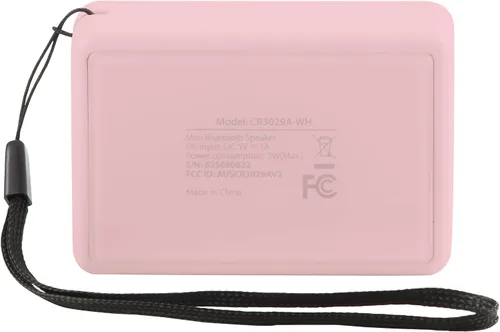 Vista 7 de Crosley CR3029A-PI - Mini altavoz portátil con Bluetooth, color rosa