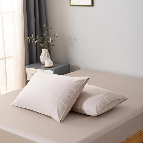 Vista 23 de Bella Coterie - Juego de fundas de almohada de bambú de lujo de tamaño estándar, 100% viscosa de bambú cultivada orgánicamente, ultra suave, Negro