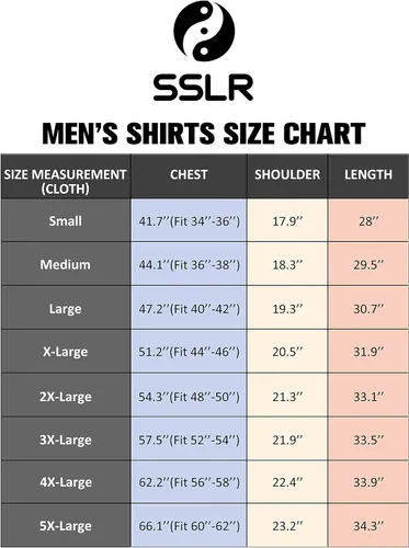 Vista 7 de SSLR - Camisas de Navidad para hombre, manga larga, hawaianas