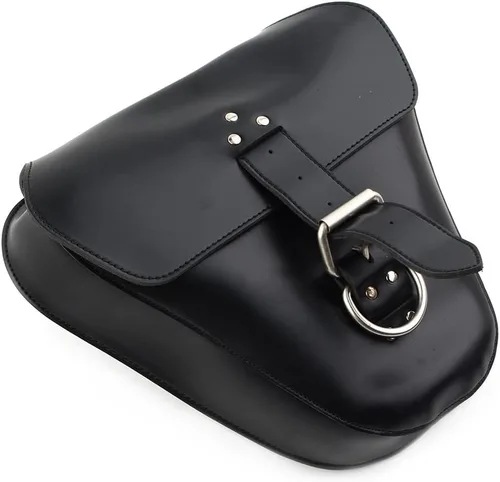 Vista 6 de Bolsa de herramientas para motocicleta, cubierta lateral de piel sintética, bolsa de almacenamiento duradera, bolsa de herramientas