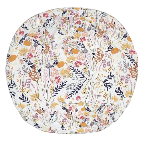 Vista 3 de Funda original para tumbona recién nacido - Flores de jardín