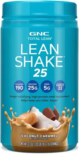 Vista 12 de GNC Total Lean Lean Shake 25 - Mantequilla de maní y chocolate (16 porciones)