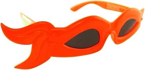 Vista 4 de Sunstaches Teenage Mutant Ninja Turtles Naranja Bandana Gafas de sol, Favores de fiesta, UV400