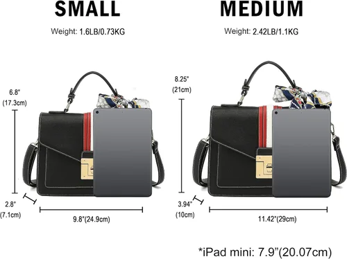 Vista 5 de Scarleton H2065 - Bolso de mano para mujer monederos para mujer