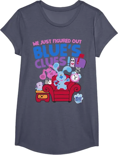 Vista 13 de Blue's Clues & You Group Shot Just Figured Out Blue's Clues Camiseta Negro