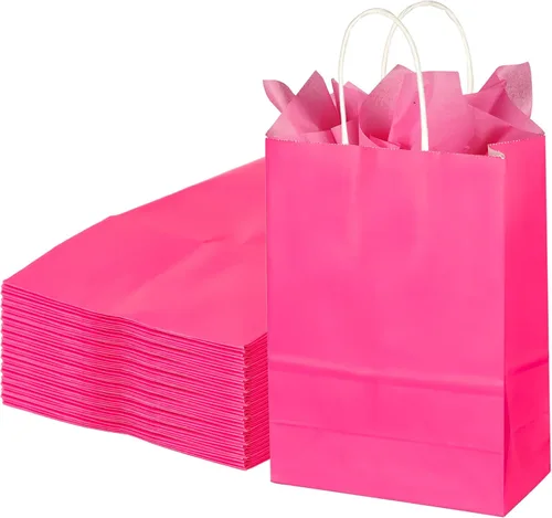Vista 25 de BLEWINDZ - 32 bolsas de regalo pequeñas con 32 pañuelos de 8.7 x 6.3 x 3.2 01-8cols-S