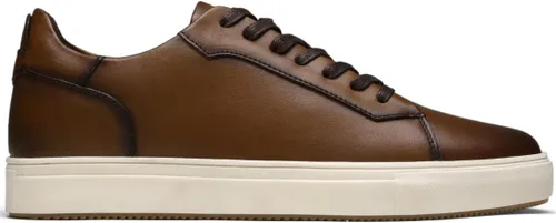 Vista 2 de Jousen Zapatos deportivos de moda para hombre, de cuero pulido, zapatos casuales de negocios con estilo retro para hombre