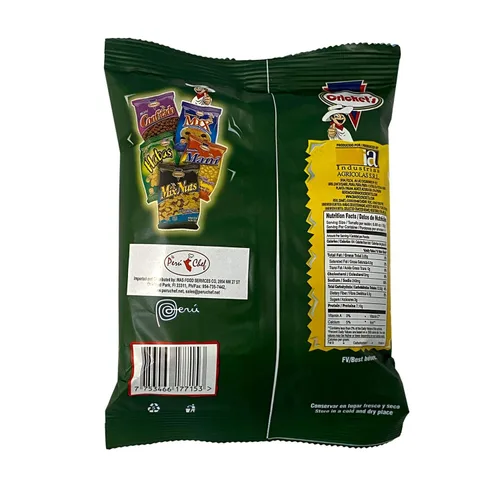 Vista 2 de CRICKET'S Habas Saladitas - Paquete de 4/Frijoles Haba Tostados 3.53 oz. - Paquete de 4 - Producto de Perú.