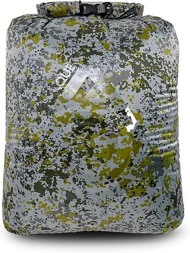 Vista 9 de AquaQuest Rogue Dry Bag – 10L Olive Drab – 100% impermeable Roll Top – Survival Dry Bag