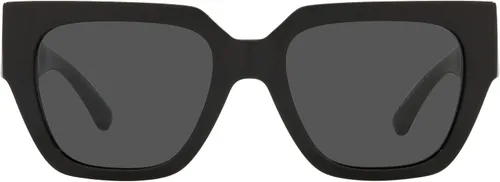 Vista 3 de Versace Gafas de sol para mujer marco negro lentes gris oscuro 2087in