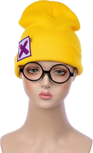 Vista 2 de Crazyrimcos Killjoy - Gorro de cosplay para cosplay accesorios de punto ropa de regalo colección para fanáticos