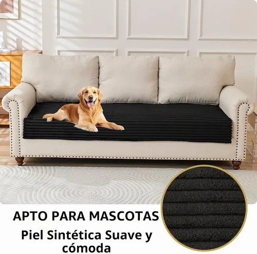 Vista 4 de HAOMAIJIA Juego de 2 fundas antideslizantes para reposabrazos de sofá, fundas peludas para reposabrazos de sofá, lavables, gruesas, suaves