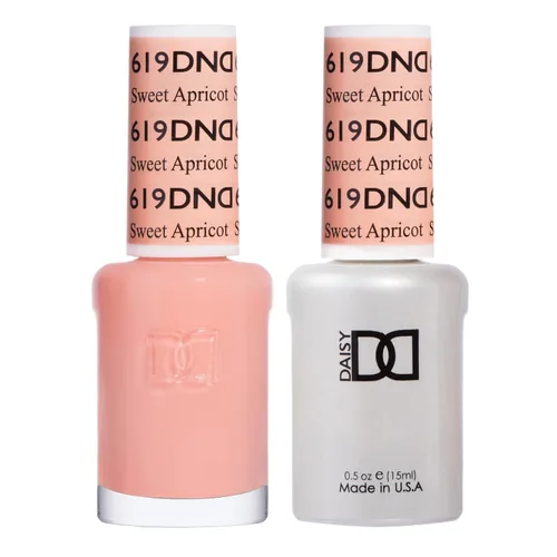 Vista 9 de DND - Juego de esmaltes de gel, colección beige nude, esmalte de gel UV/LED y esmalte de uñas secado al aire, dúo de esmalte a juego sin astillas