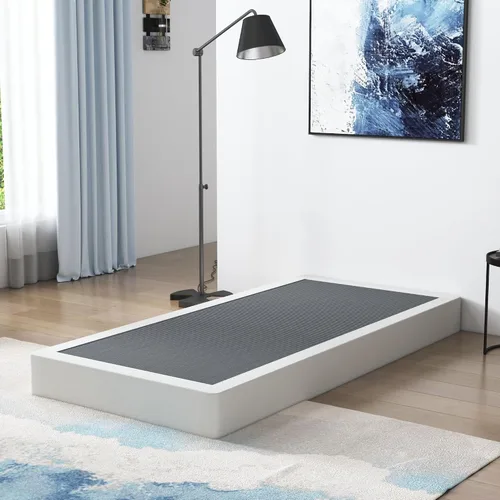 Vista 13 de Vehowy - Somier de perfil bajo de tamaño individual, somier de 7,6 cm (3,0 pulgadas) para cama individual, base de colchón resistente, base de cama