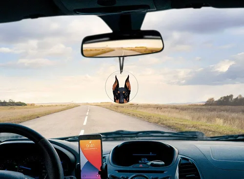 Vista 2 de WIRESTER Adornos colgantes para árbol de Navidad, festividades, fiesta, coche, decoración para el hogar y la oficina, adorno grande de 3 pulgadas