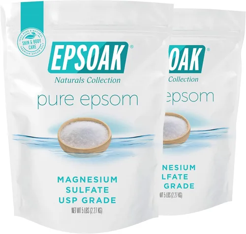 Vista 9 de Sales de Epsom para baño, spa, ducha y pies de Epsoak, Blanco