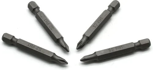 Vista 2 de TEMO 25 piezas PH1 Impact Ready Phillips - Brocas de inserción de destornillador de 2 pulgadas, vástago hexagonal