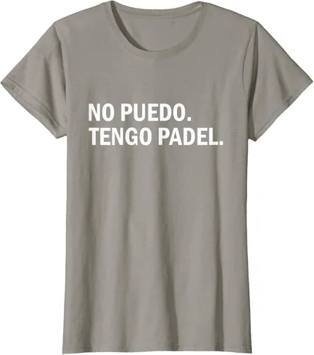 Vista 86 de Camiseta de jugador divertido No Puedo Tengo Padel Hobby