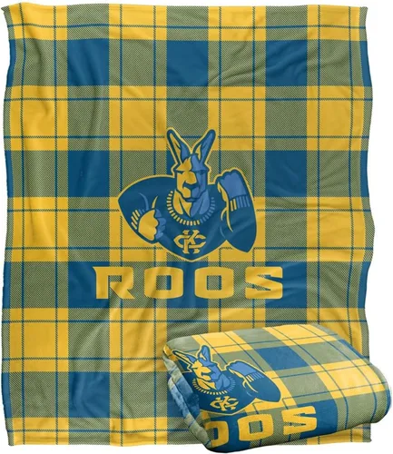 Vista 121 de LOGOVISION St John's University Campus Plaid Spirit Silky Touch Manta súper suave 36 x 58 pulgadas