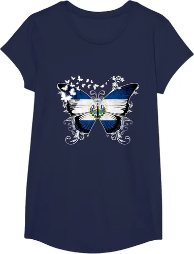 Vista 29 de Camiseta con diseño de bandera de El Salvador
