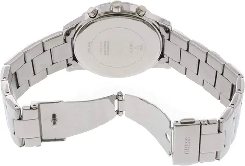 Vista 5 de Guess Womens multi-dial solar watch with stainless steel strap