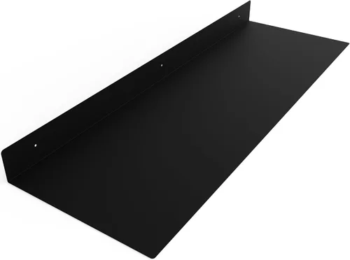 Vista 14 de Estante Flotante Lineal Hecho en EE.UU. - Acero Forjado Fabricado en EE.UU. - Estante Industrial de Metal de Servicio Pesado Montado en Pared