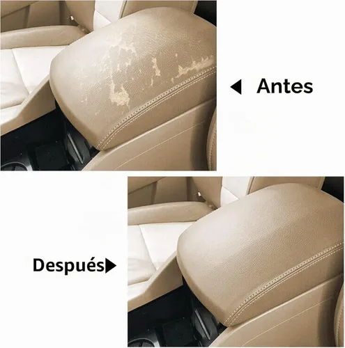 Vista 2 de FZJDSD Funda para Consola Central Color Beige Tostado Funda para Reposabrazos de Repuesto Compatible con Honda Pilot 2009 2010 2011 2012 2013 2014