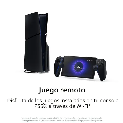 Vista 5 de PlayStation Portal Remote Player - Midnight Black