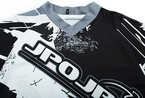 Vista 4 de Weimostar Maillot de ciclismo de manga larga para hombre transpirable equipo deportivo equitación camiseta de ciclismo