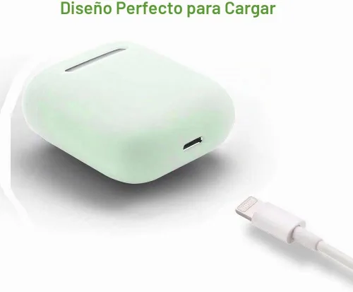 Vista 3 de Funda de silicona para Airpods Pro, linda y divertida funda protectora de goma con llavero antipérdida (baloncesto)