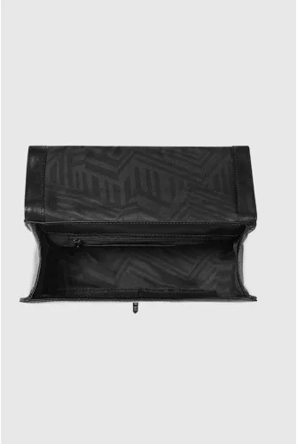 Vista 4 de Rebecca Minkoff Chevron Jumbo Love Cross Body Bag para mujer