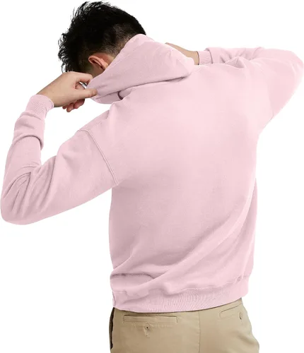 Vista 3 de Hanes Men's Ecosmart Hoodie, Midweight Fleece Sweatshirt, Pullover Hooded Sweatshirt for Men