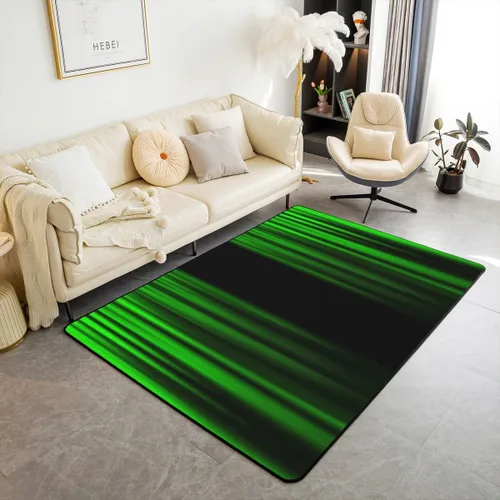 Vista 10 de jejeloiu Alfombra de área de hongos Kawaii de 4 x 5 pies para sala de estar, dormitorio, hongos salvajes, alfombra decorativa antideslizante
