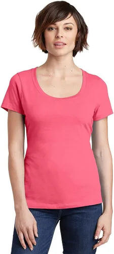 Vista 2 de District hecho de las mujeres Peso Perfecto de la cuchara tee _ _ _ _ _ _ _ _ _ _ Coral