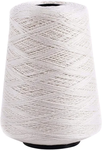 Vista 25 de Silk City Fibers, 5/2 Perle Mercerized Cotton Weaving Yarn pino