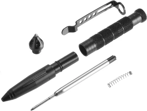 Vista 4 de Recambios para bolígrafos, 3.9 pulgadas de tinta negra, repuesto de tinta de repuesto para bolígrafo Parker Pen táctico (paquete de 10)