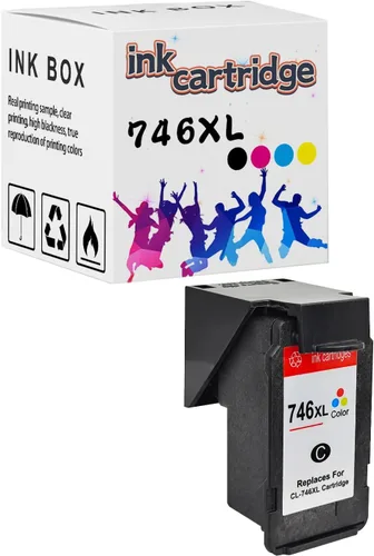 Vista 9 de 745XL 746XL Cartuchos de tinta de súper alto rendimiento compatible para Canon 745XL 746XL para MG2400 MG2500 MG2470 MG2570 MG2580 MG2970 IP2870