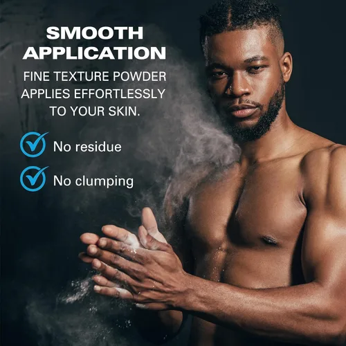 Vista 5 de Bump Patrol Barber Pro Grooming Powder - Polvo para cabello y cuerpo sin talco para hombres, protege contra el sudor, el olor y las rozaduras