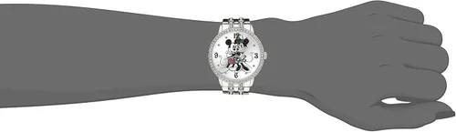 Vista 6 de Disney - Reloj con diamantes de imitación, para mujer.