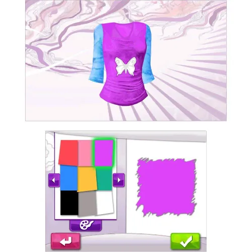 Vista 4 de Imagine Fashion Designer - Nintendo 3DS