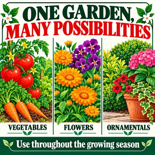 Vista 4 de CountryMax Organic Garden Fertilizer 20 lb 5-10-5 Plant Food Slow Release