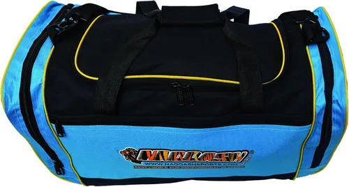 Vista 6 de Naqqash Sports Bolsa de béisbol y equipo con múltiples bolsillos para bate de béisbol para jóvenes, adultos y jugadores profesionales en poliéster