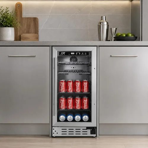 Vista 13 de SPT BC-92US 92 Puede Bebidas Enfriador Grado Comercial