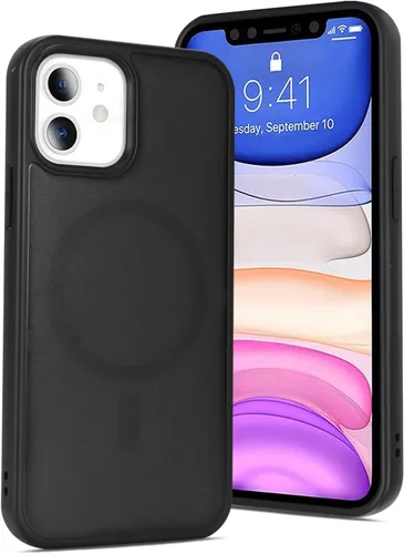 Vista 13 de Funda magnética para iPhone SE 2020/2nd/2022/3rd y iPhone 7/8, protección contra caídas de grado militar, delgada, translúcida mate, a prueba