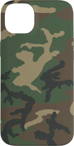 Vista 15 de Funda M81 Woodland Camouflage para iPhone 17