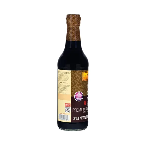 Vista 2 de Lee Kum Kee Salsa de soja oscura premium, 16.9 onzas líquidas (paquete de 2)