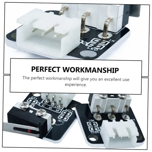 Vista 5 de iplusmile 3d Printers Accessories 6 pcs End and Micro for Axis Stop X D Mechanic Y Cable Printers Stops Attachment Series Limited Y Accessories