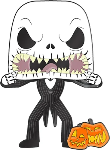 Vista 6 de Loungefly Funko Pop! The Nightmare Before Christmas - This is Halloween, Jack Skellington - Juego de 4 pines