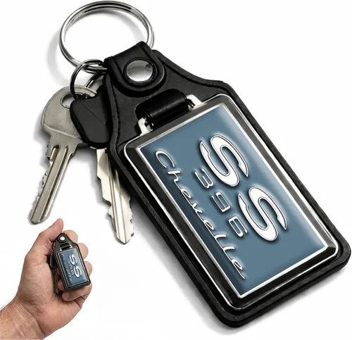 Vista 63 de Brotherhood Llavero de coche para Chevelle - Llavero de modelos clásicos para hombres y mujeres, llavero de regalo