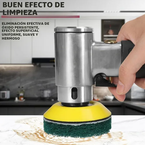 Vista 7 de 3 en accesorios de cepillo de taladro de fregado Power Scrubber Pads 10Pc